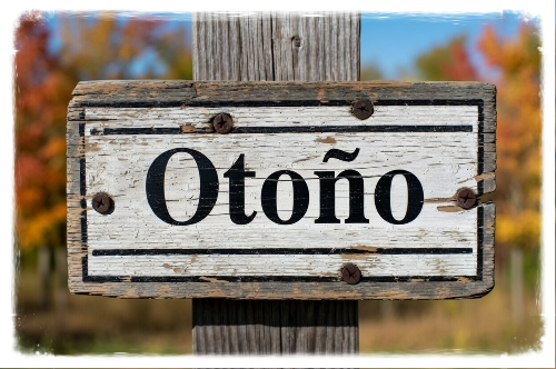 Foto de cartel otoño para moverse del apartado de. Que plantar en primavera a Que plantar en otoño.