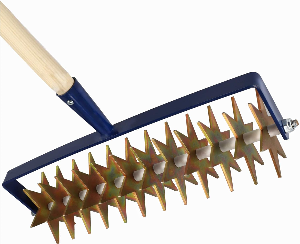 Azada Cultivador manual de rodillo con 12 estrellas